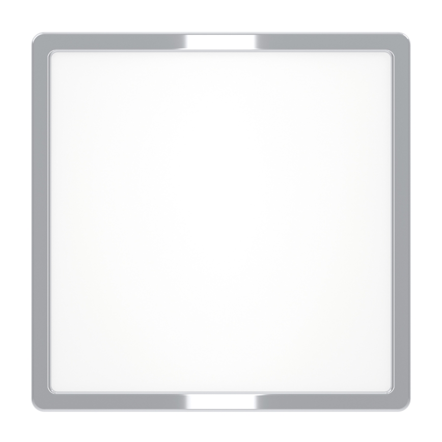 Eglo - LED Koupelnové stropní svítidlo LED/13W/230V 2700/4000/6500K 29x29 cm IP44 lesklý chrom