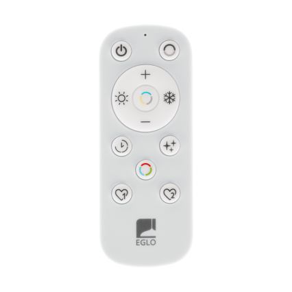 Eglo - LED Stmívatelný lustr na lanku 2xLED/20W/230V 2700-6500K pr. 48 cm černá + dálkové ovládání