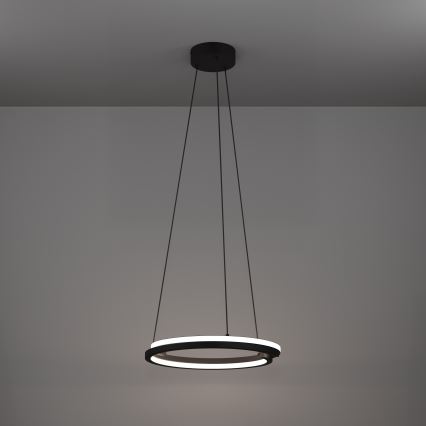 Eglo - LED Stmívatelný lustr na lanku 2xLED/20W/230V 2700-6500K pr. 48 cm černá + dálkové ovládání
