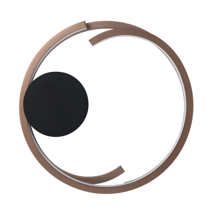 Eglo - LED Stmívatelné stropní svítidlo 2xLED/20W/230V 2700-6500K pr. 48 cm bronzová + dálkové ovládání