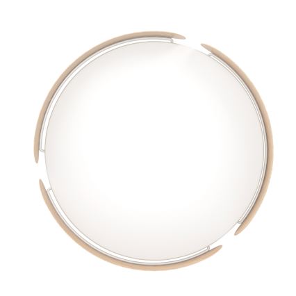 Eglo - LED Stropní svítidlo LED/20W/230V pr. 37 cm béžová