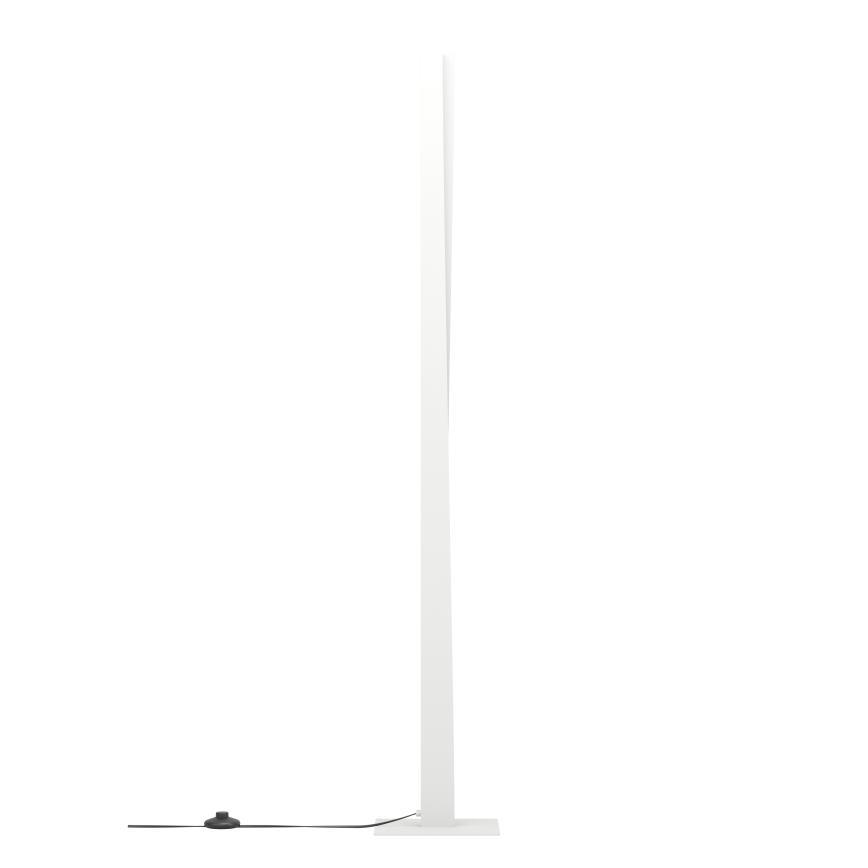 Eglo - LED RGBW Stmívatelná stojací lampa LED/10,5W/230V + LED/15,2W 2700-6500K šedá