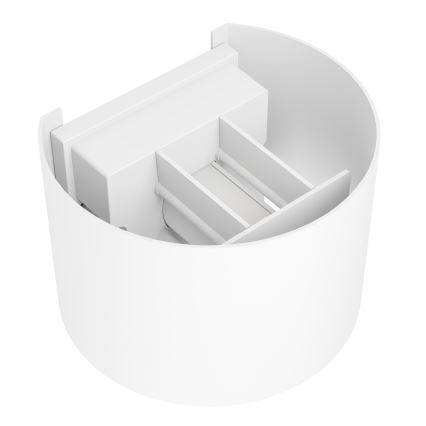 Eglo - LED Venkovní nástěnné svítidlo 2xLED/2,8W/230V IP54 bílá