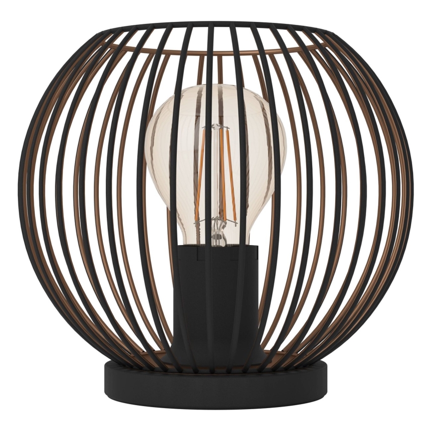 Eglo - Stolní lampa 1xE27/60W/230V černá