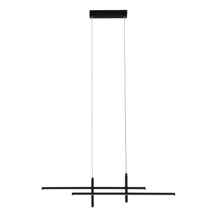 Eglo - LED Lustr na lanku LED/20W/230V černá