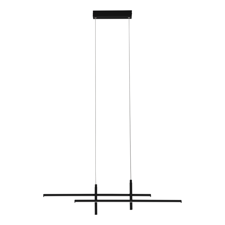 Eglo - LED Lustr na lanku LED/20W/230V černá