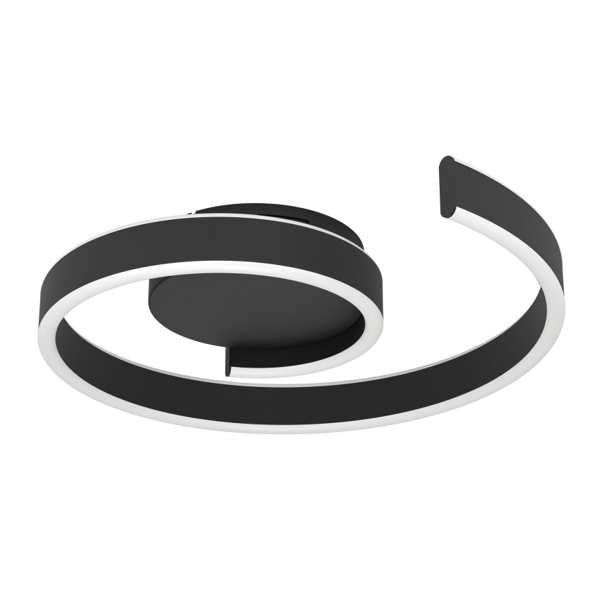 Eglo - LED RGBW Stmívatelné stropní svítidlo LED/37W/230V 3000-6500K černá