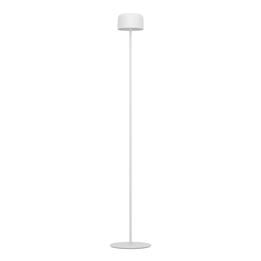 Eglo - LED Solární nabíjecí dotyková stojací lampa LED/2,8W/3,7V 1800 mAh IP44 bílá