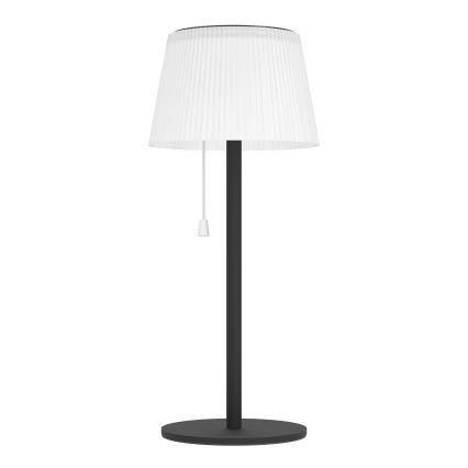Eglo - LED Solární nabíjecí stolní lampa LED/2,3W/3,7V 3000/4000/6500K 1800 mAh IP44 černá