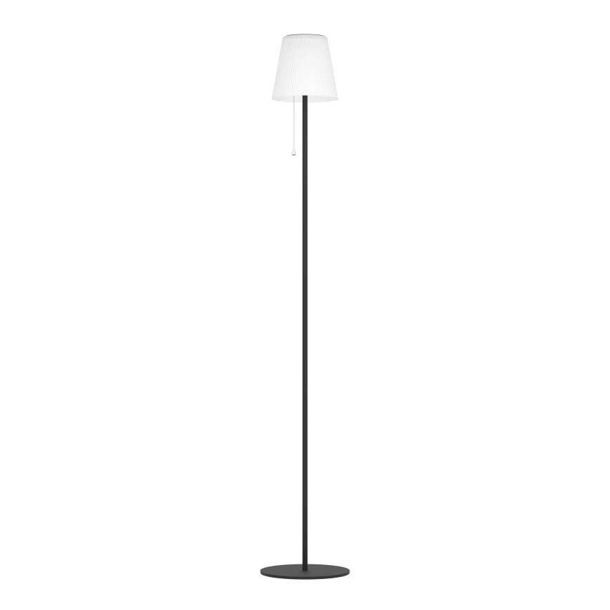 Eglo - LED Solární nabíjecí stojací lampa LED/2,3W/3,7V 3000/4000/6500K 1800 mAh IP44 černá