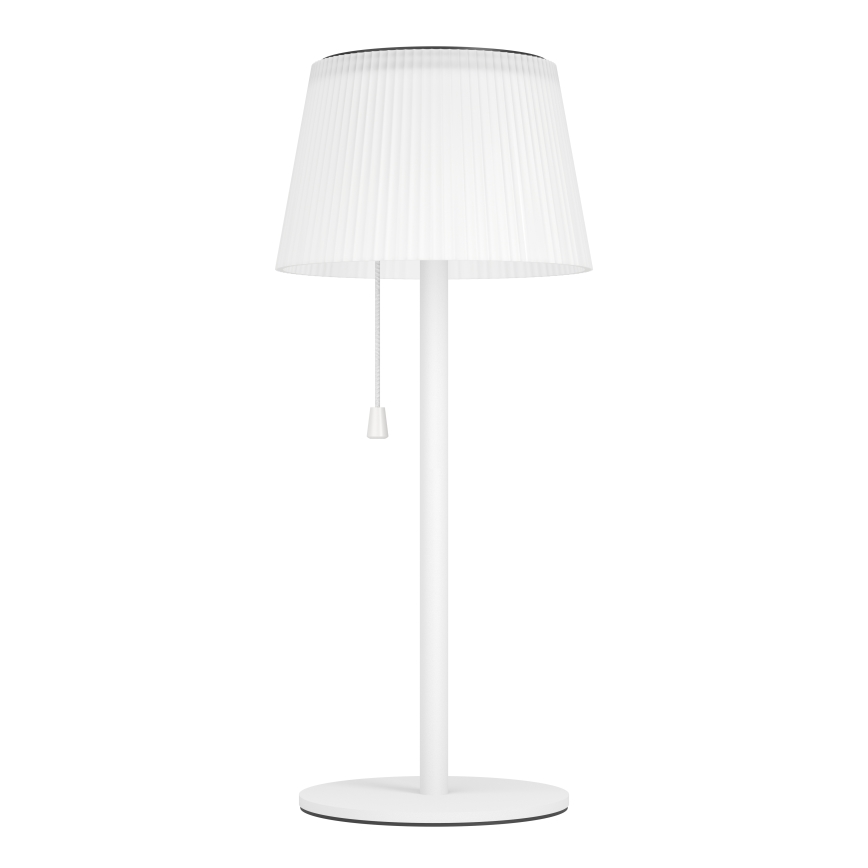 Eglo - LED Solární nabíjecí stolní lampa LED/2,3W/3,7V 3000/4000/6500K 1800 mAh IP44 bílá