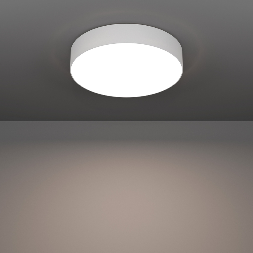 Eglo - LED RGBW Stmívatelné stropní svítidlo LED/15W/230V 2700-6500K pr. 39cm bílá