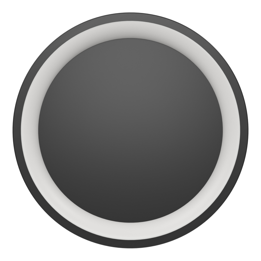 Eglo - LED RGBW Stmívatelné stropní svítidlo LED/19,6W/230V 2700-6500K pr. 35 cm černá