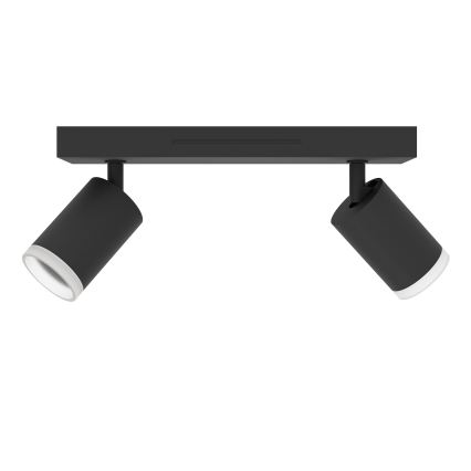 Eglo - LED RGBW Stmívatelné bodové svítidlo 2xLED/3,7W/230V 2700-6500K černá