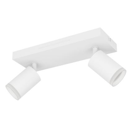 Eglo - LED RGBW Stmívatelné bodové svítidlo 2xLED/3,7W/230V 2700-6500K bílá