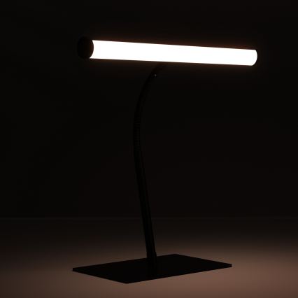 Eglo - LED Stmívatelná dotyková stolní lampa LED/5W/230V 2700/4000/6500K černý chrom