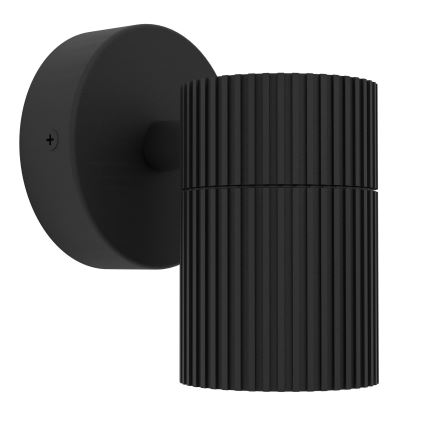 Eglo - Venkovní nástěnné svítidlo 1xGU10/28W/230V IP44 černá
