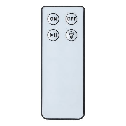 Eglo - SADA 3x LED RGB Venkovní lampa LED/1W/230V IP44 černá + dálkové ovládání