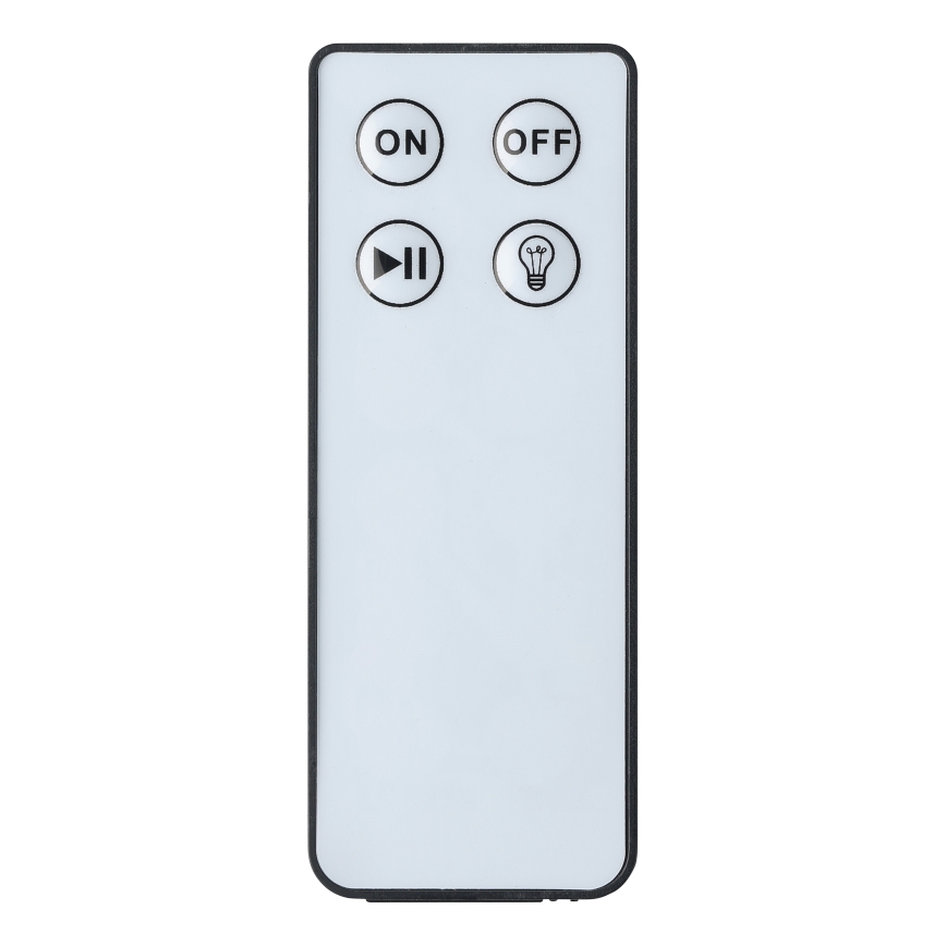 Eglo - SADA 3x LED RGB Venkovní lampa LED/1W/230V IP44 černá + dálkové ovládání