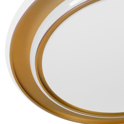 Eglo - LED Stropní svítidlo LED/24W/230V pr. 40 cm zlatá