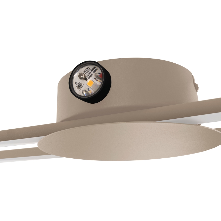 Eglo - LED Nástěnné svítidlo LED/20W/230V + LED/0,91W béžová