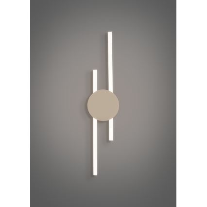 Eglo - LED Nástěnné svítidlo LED/20W/230V + LED/0,91W béžová
