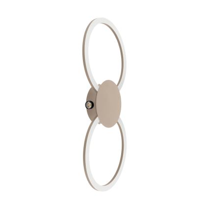 Eglo - LED Nástěnné svítidlo LED/20W/230V + LED/0,91W béžová