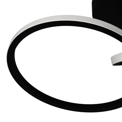 Eglo - LED Stropní svítidlo LED/12W/230V 2700/4000/6500K černá