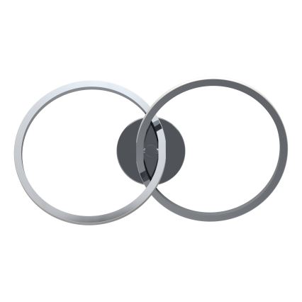 Eglo - LED Stropní svítidlo LED/12W/230V 2700/4000/6500K lesklý chrom