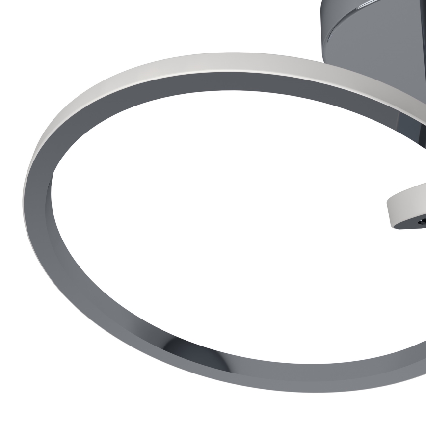 Eglo - LED Stropní svítidlo LED/12W/230V 2700/4000/6500K lesklý chrom