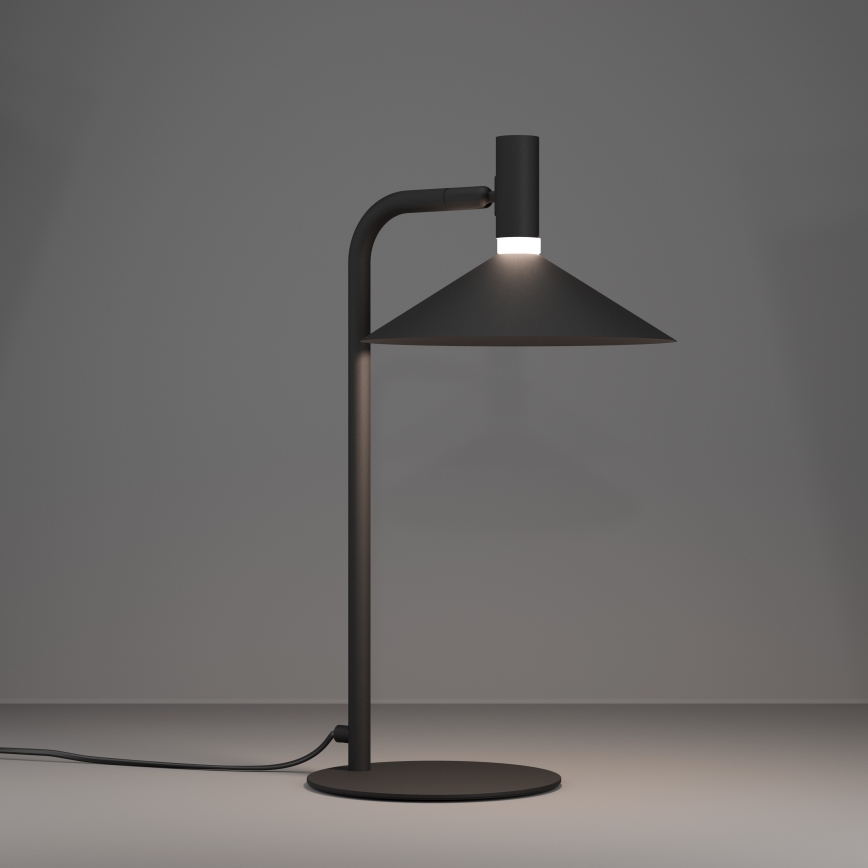 Eglo - LED RGBW Stmívatelná stolní lampa LED/7,5W/230V 2700-6500K černá