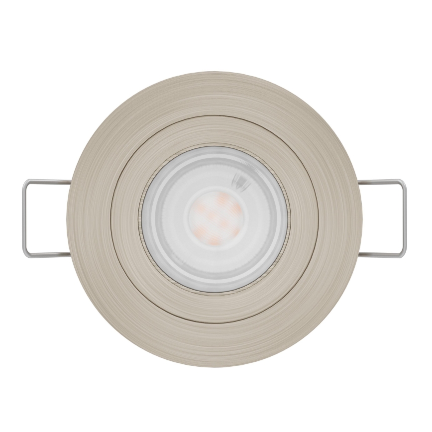 Eglo - LED Koupelnové podhledové bodové svítidlo 1xGU10/4,5W/230V IP44 matný chrom