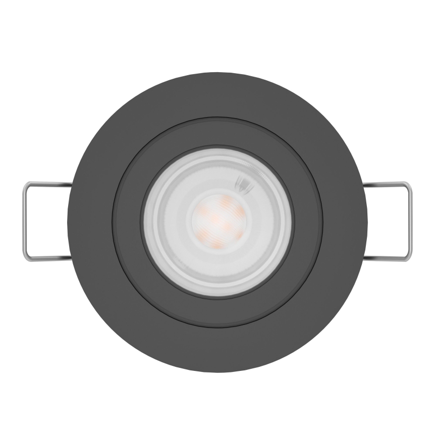 Eglo - LED Podhledové bodové svítidlo 1xGU10/4,5W/230V černá