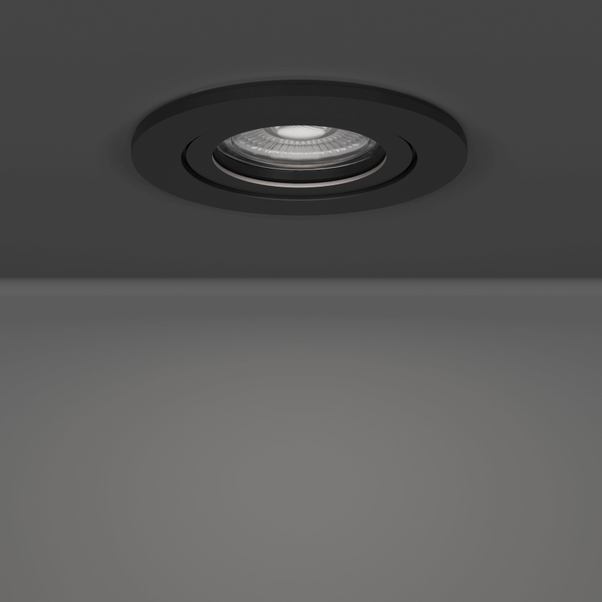 Eglo - SADA 3x LED Podhledové bodové svítidlo LED/4,8W/230V 2700/4000/6500K černá