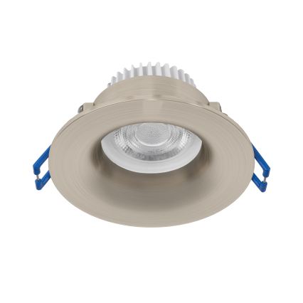 Eglo - LED Koupelnové podhledové svítidlo LED/4,9W/230V 2700/4000/6500K pr. 8,8 cm IP65 matný chrom