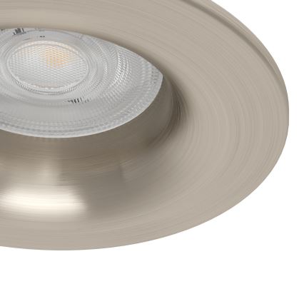 Eglo - LED Koupelnové podhledové svítidlo LED/4,9W/230V 2700/4000/6500K pr. 8,8 cm IP65 matný chrom