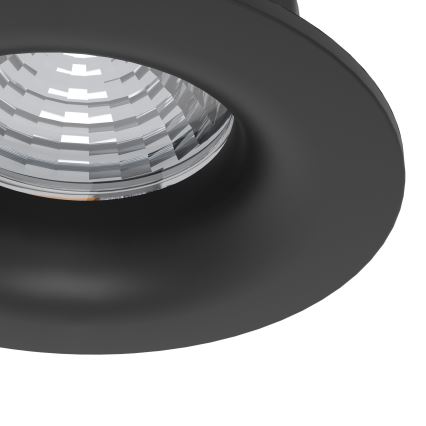 Eglo - SADA 3x LED Stmívatelné podhledové svítidlo LED/4,8W/230V pr. 8,8 cm černá