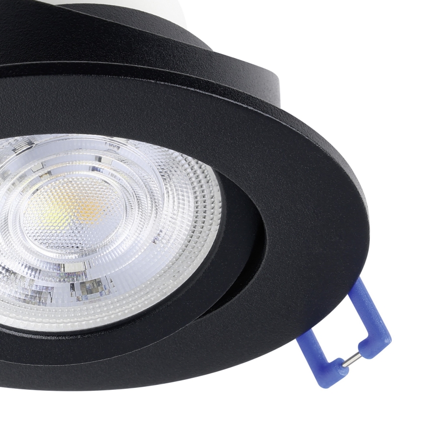 Eglo - SADA 3x LED RGBW Stmívatelné podhledové svítidlo LED/4,7W/230V 2700-6500K černá
