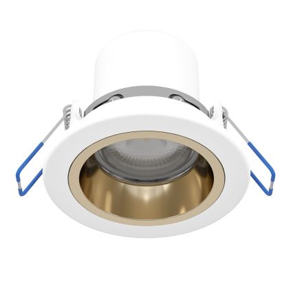 Eglo - LED Stmívatelné koupelnové podhledové svítidlo LED/4,8W/230V 2700/4000/6500K IP44 bílá/zlatá