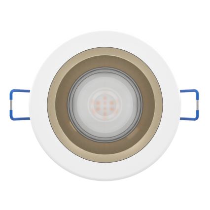 Eglo - LED Stmívatelné koupelnové podhledové svítidlo LED/4,8W/230V 2700/4000/6500K IP44 bílá/zlatá