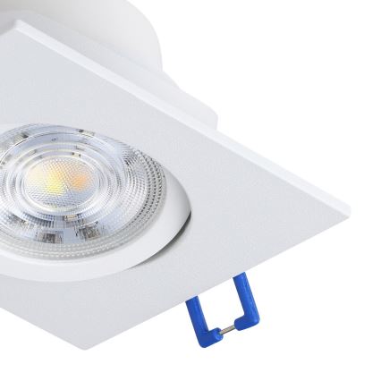 Eglo - SADA 3x LED Stmívatelné podhledové svítidlo LED/6,4W/230V 8,8x8,8 cm bílá