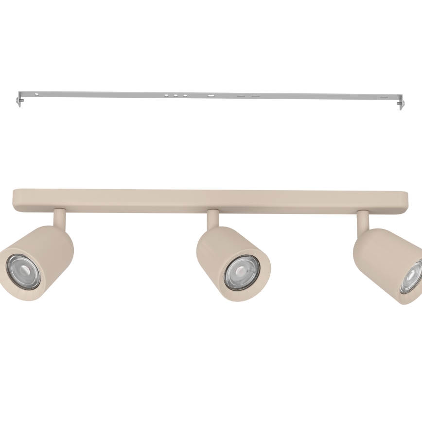 Eglo - Bodové svítidlo 3xGU10/10W/230V béžová