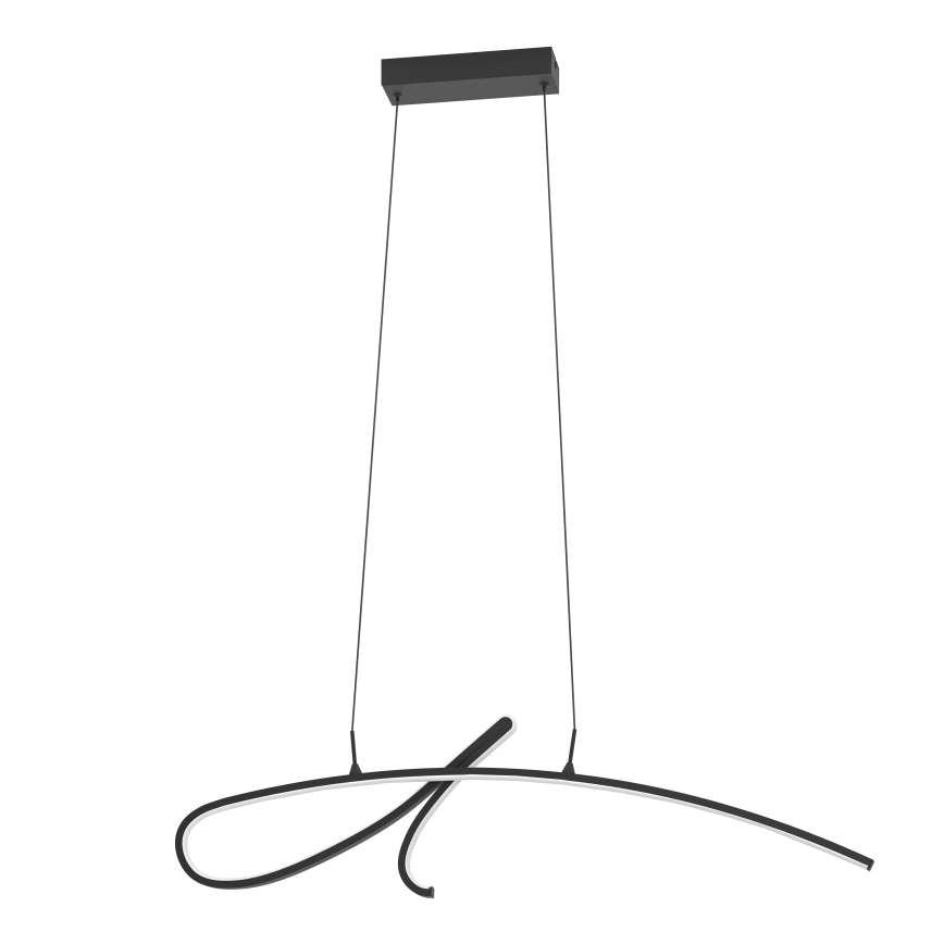 Eglo - LED Lustr na lanku LED/20W/230V 2700/4000/6500K černá