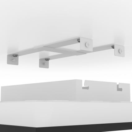 Eglo - LED Stropní svítidlo LED/18,8W/230V 2700/4000/6500K 40x40 cm černá