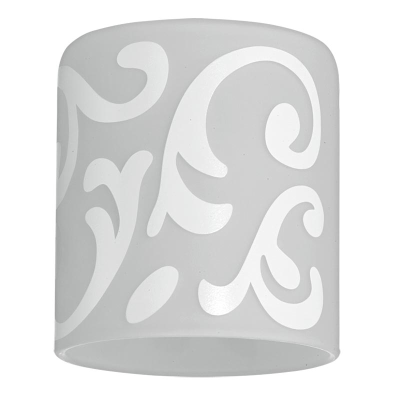 Eglo 90257 - Stínidlo MY CHOICE bílá ornament E14 pr. 7 cm