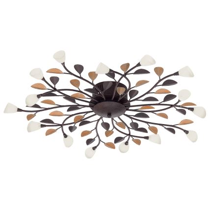 Eglo 90737 - Stropní svítidlo CAMPANIA 15xG4/10W/230V