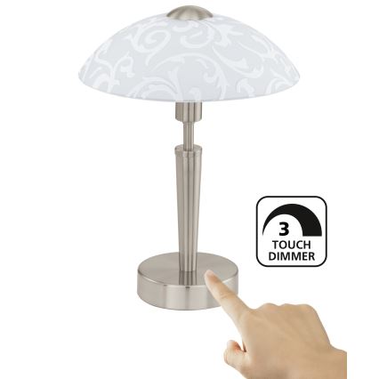 EGLO 91238 - Stmívatelná stolní lampa SOLO 1 1xE14/60W/230V