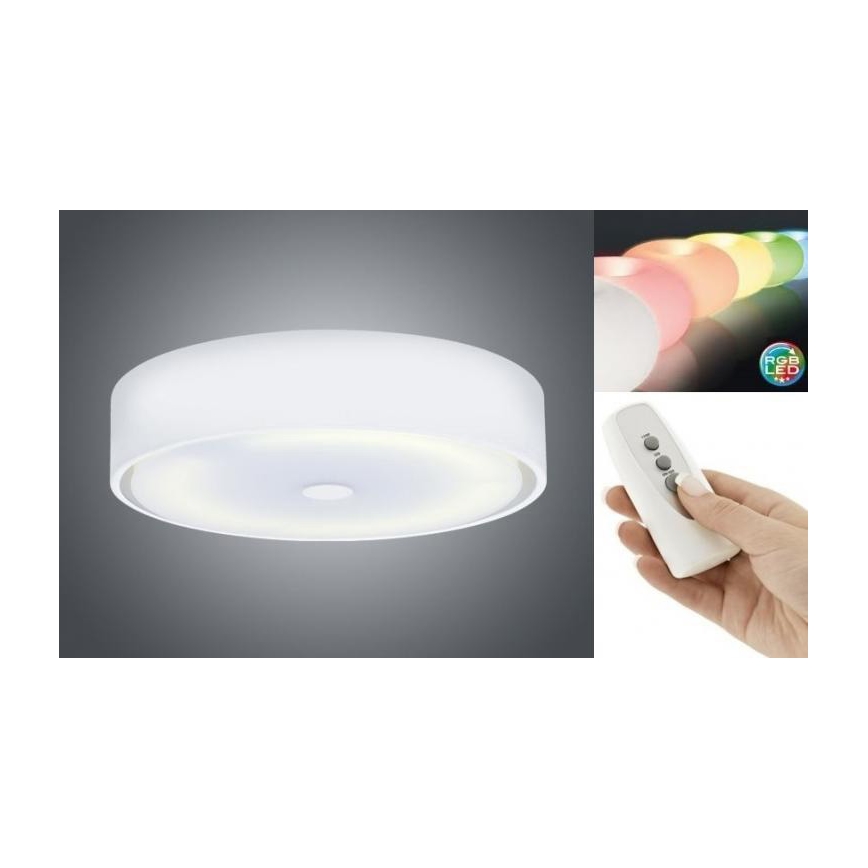 Eglo 91337 - LED stropní svítidlo CORONA 1x2GX13/55W + 1xLED/8,64W