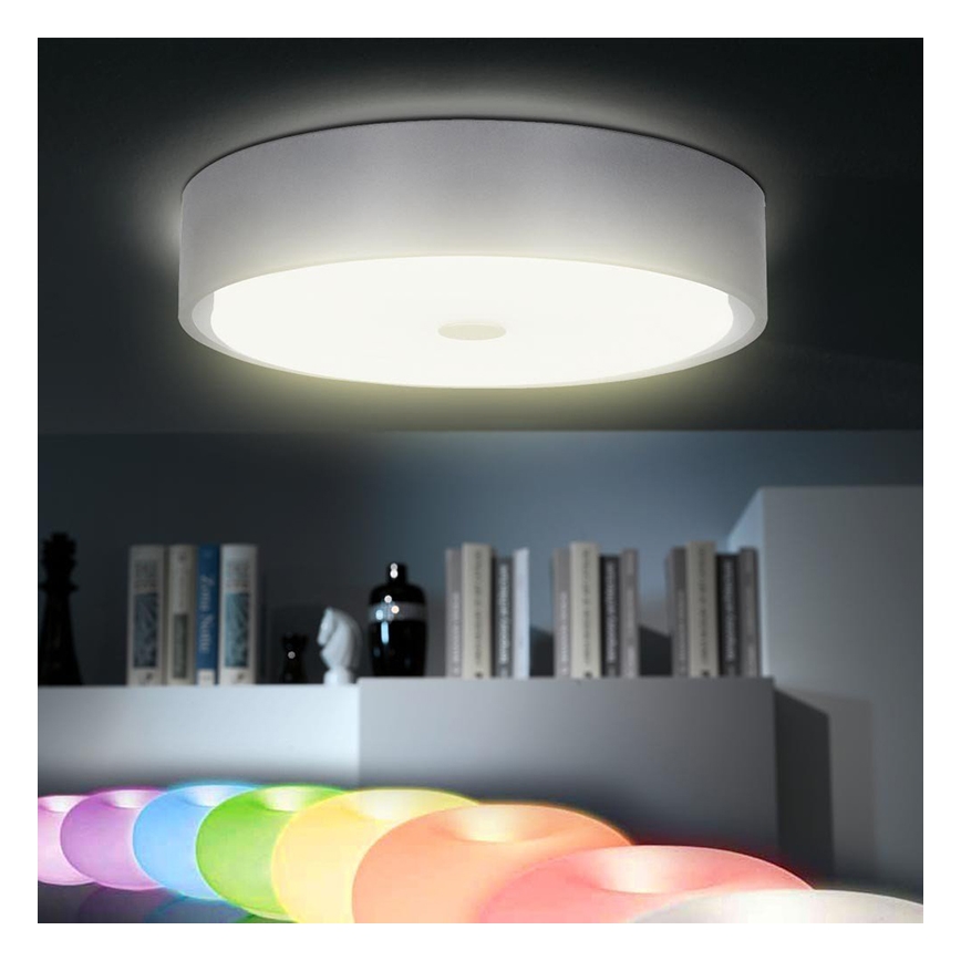Eglo 91337 - LED stropní svítidlo CORONA 1x2GX13/55W + 1xLED/8,64W