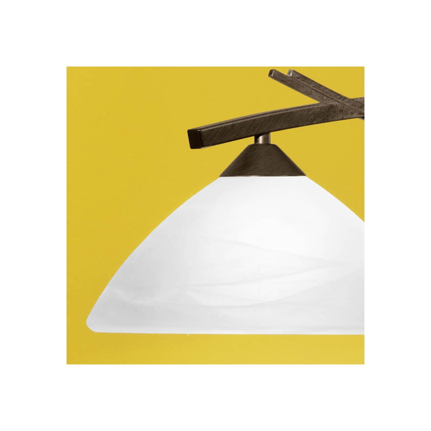EGLO 91433 - Lustr VINOVO 2xE27/60W/230V